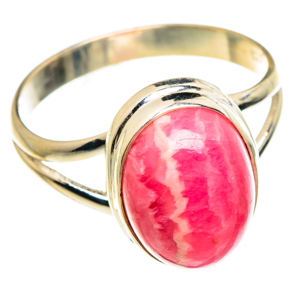 Rhodochrosite Rings handcrafted by Ana Silver Co - RING85038