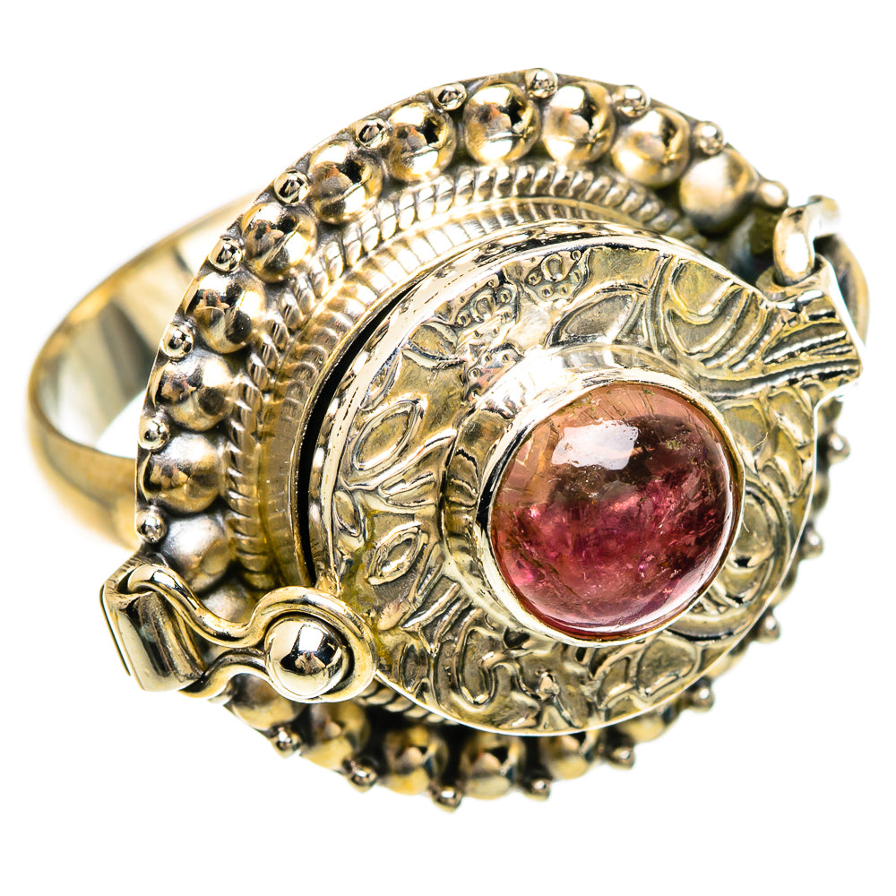 Pink Tourmaline Rings handcrafted by Ana Silver Co - RING85039