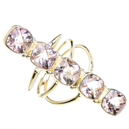 Kunzite Rings handcrafted by Ana Silver Co - RING85040