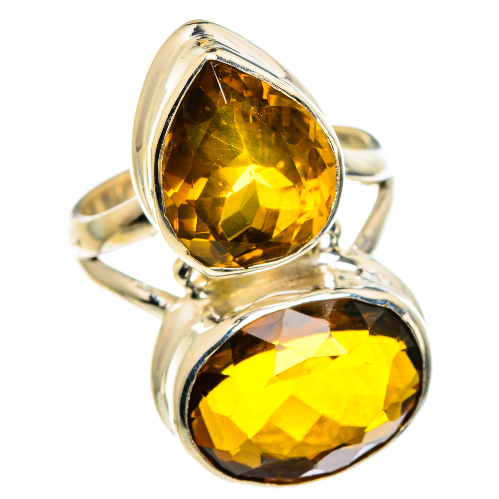 Mandarin Citrine Rings handcrafted by Ana Silver Co - RING85057