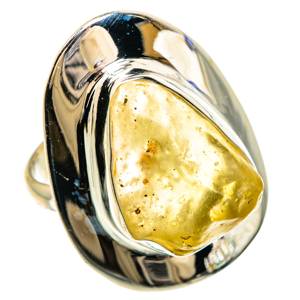 Libyan Glass Rings handcrafted by Ana Silver Co - RING85061