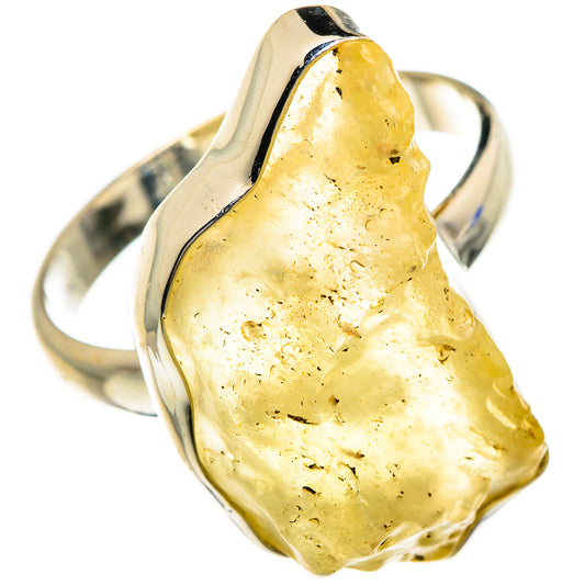 Libyan Glass Rings handcrafted by Ana Silver Co - RING85063 - Photo 2