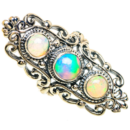 Ethiopian Opal Rings handcrafted by Ana Silver Co - RING85066