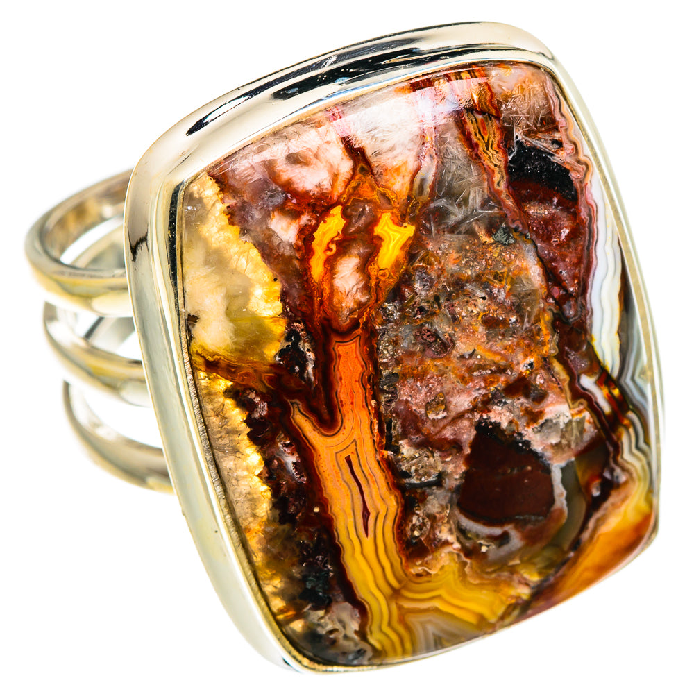Red Jasper Rings handcrafted by Ana Silver Co - RING85079