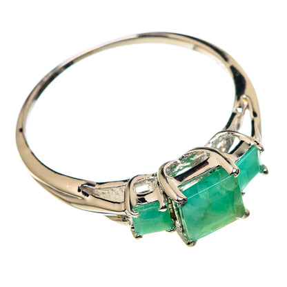Emerald Rings handcrafted by Ana Silver Co - RING85098