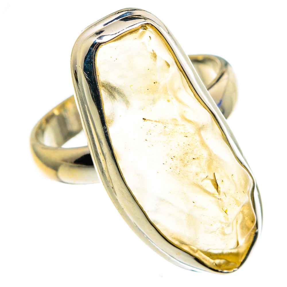 Libyan Glass Rings handcrafted by Ana Silver Co - RING85108
