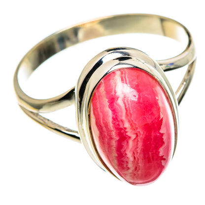 Rhodochrosite Rings handcrafted by Ana Silver Co - RING85113