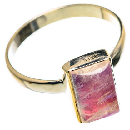 Pink Moonstone Rings handcrafted by Ana Silver Co - RING85114