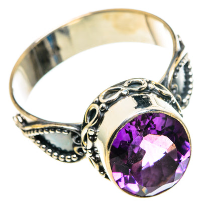 Amethyst Rings handcrafted by Ana Silver Co - RING85118