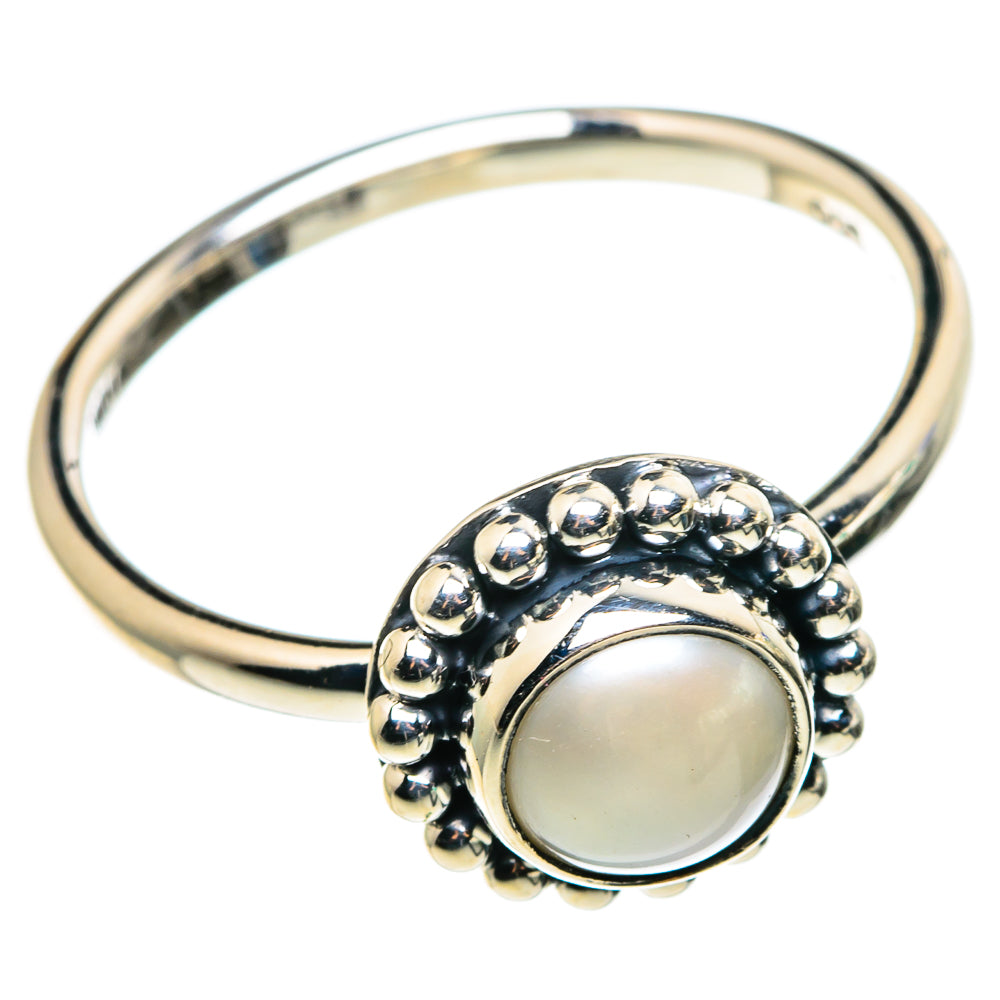 Cultured Pearl Rings handcrafted by Ana Silver Co - RING85127