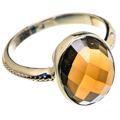 Smoky Quartz Rings handcrafted by Ana Silver Co - RING85151