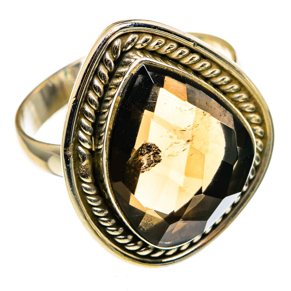 Smoky Quartz Rings handcrafted by Ana Silver Co - RING85154
