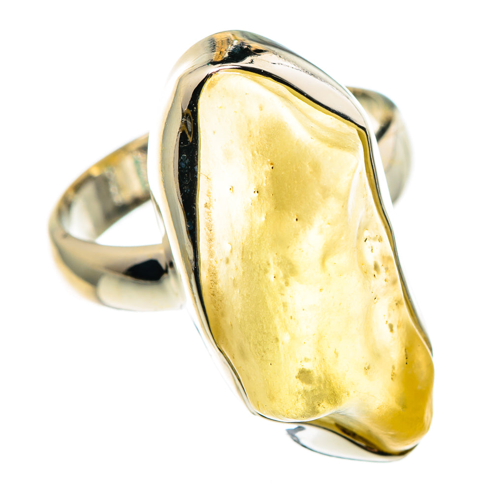 Libyan Glass Rings handcrafted by Ana Silver Co - RING85158