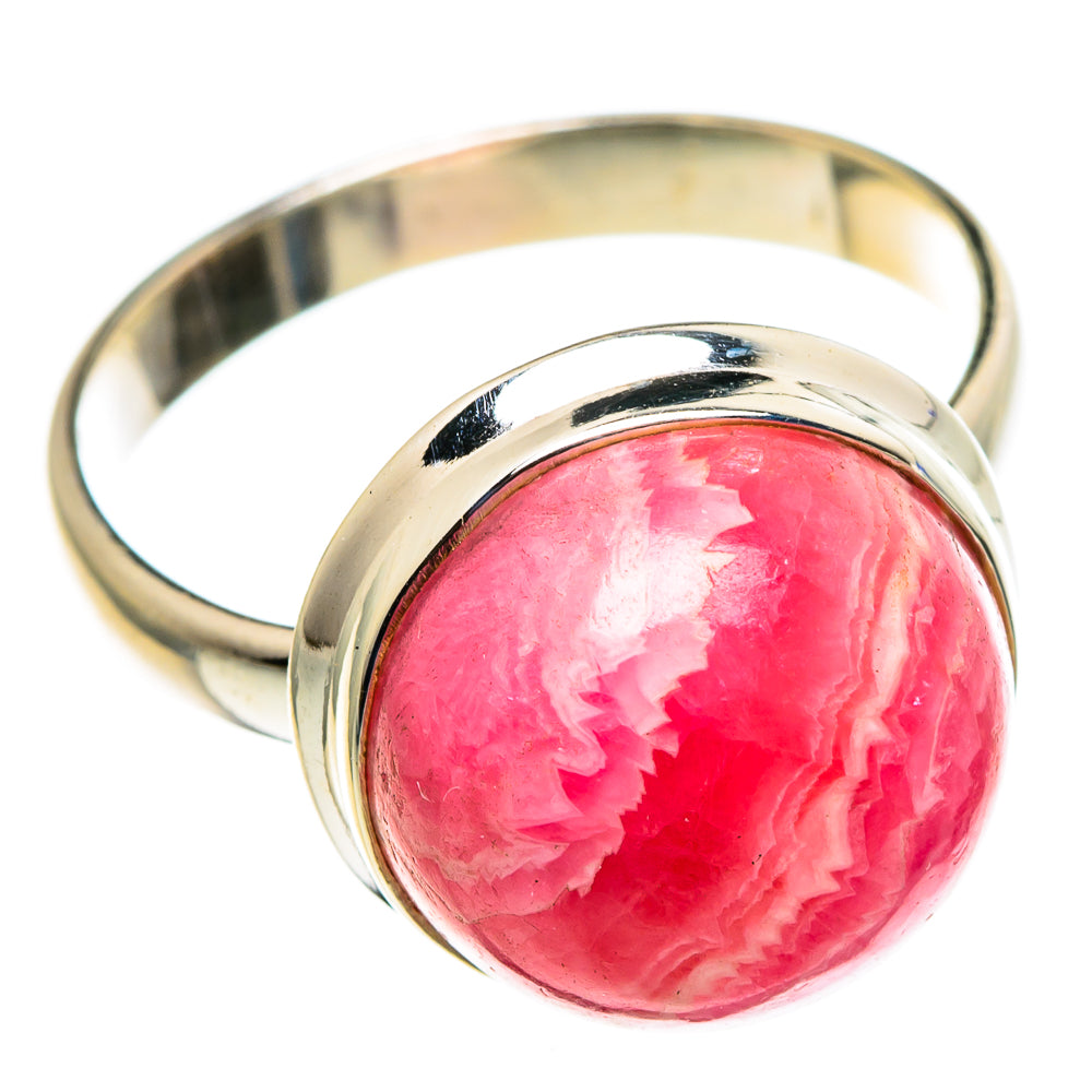 Rhodochrosite Rings handcrafted by Ana Silver Co - RING85159