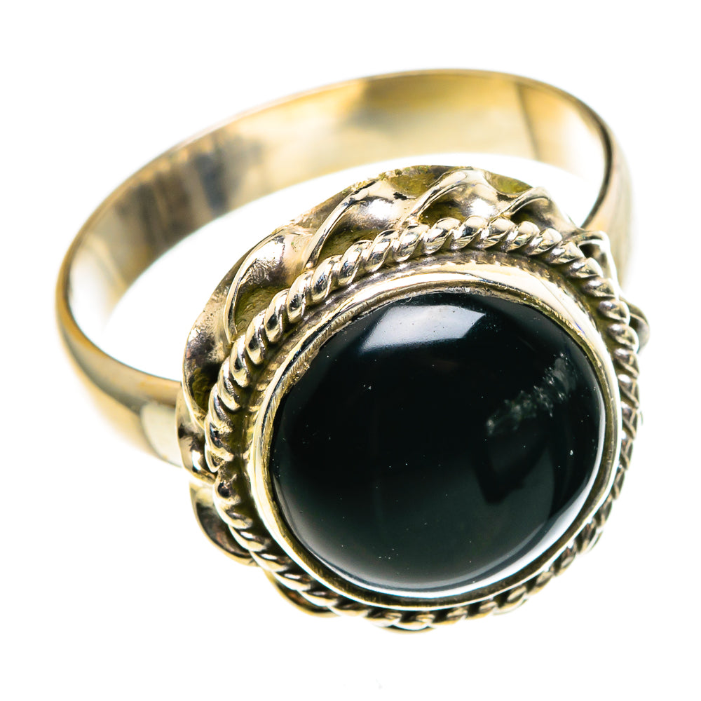 Black Onyx Rings handcrafted by Ana Silver Co - RING85172