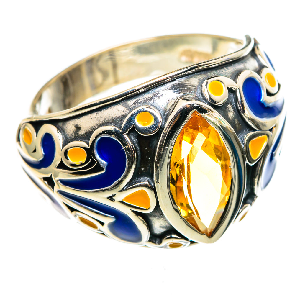 Citrine Rings handcrafted by Ana Silver Co - RING85180