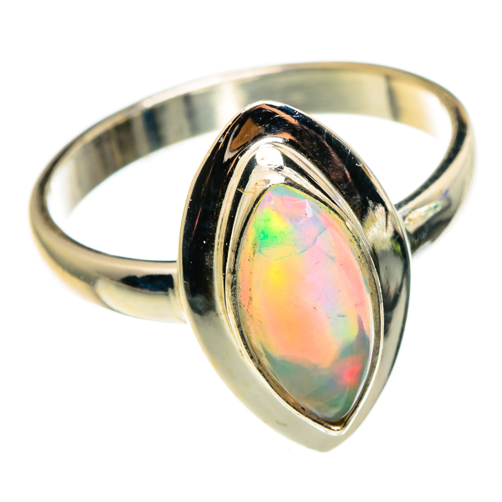 Ethiopian Opal Rings handcrafted by Ana Silver Co - RING85181