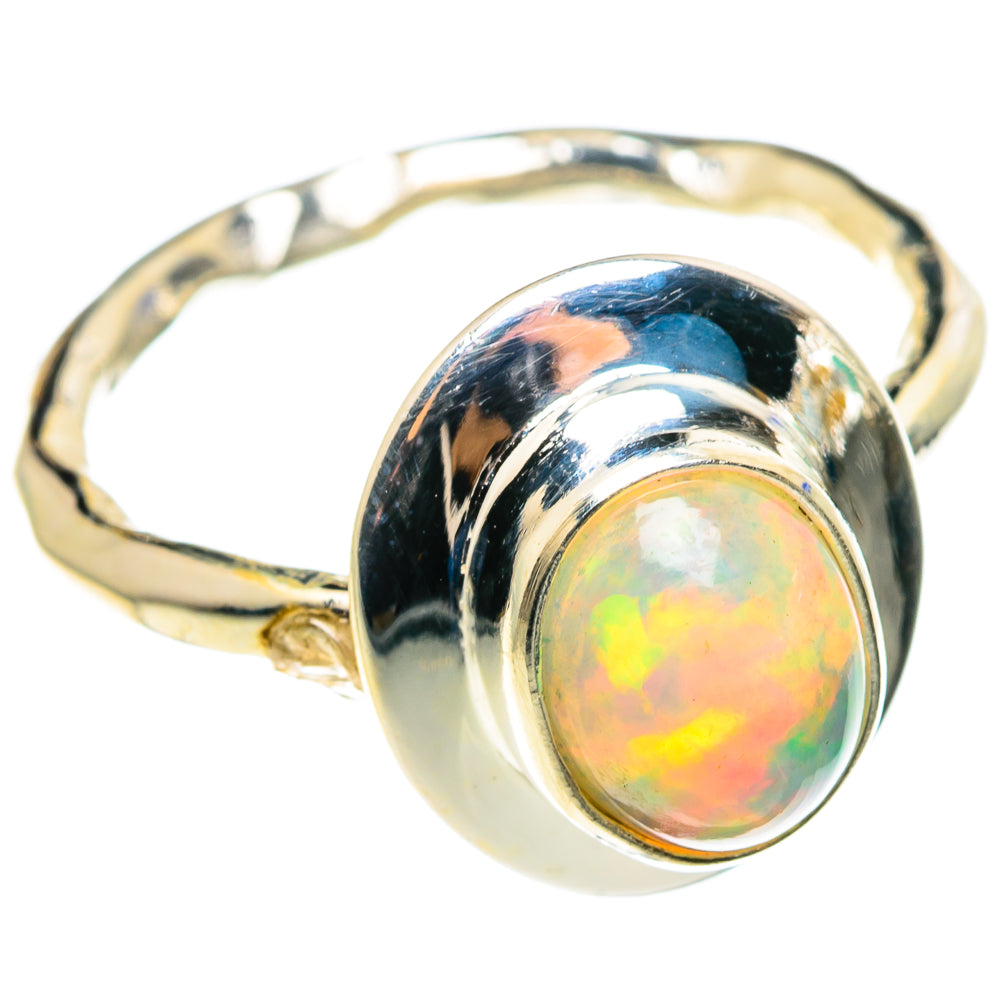 Ethiopian Opal Rings handcrafted by Ana Silver Co - RING85182