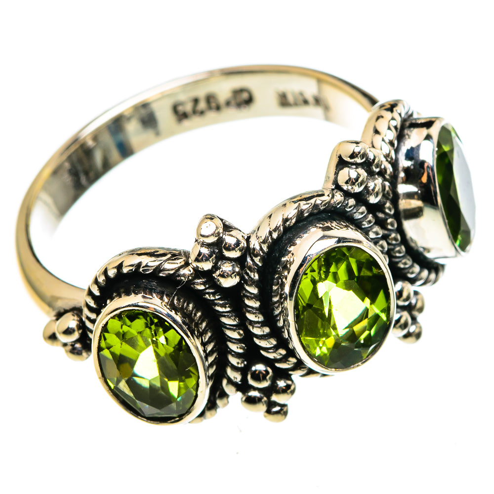 Peridot Rings handcrafted by Ana Silver Co - RING85194