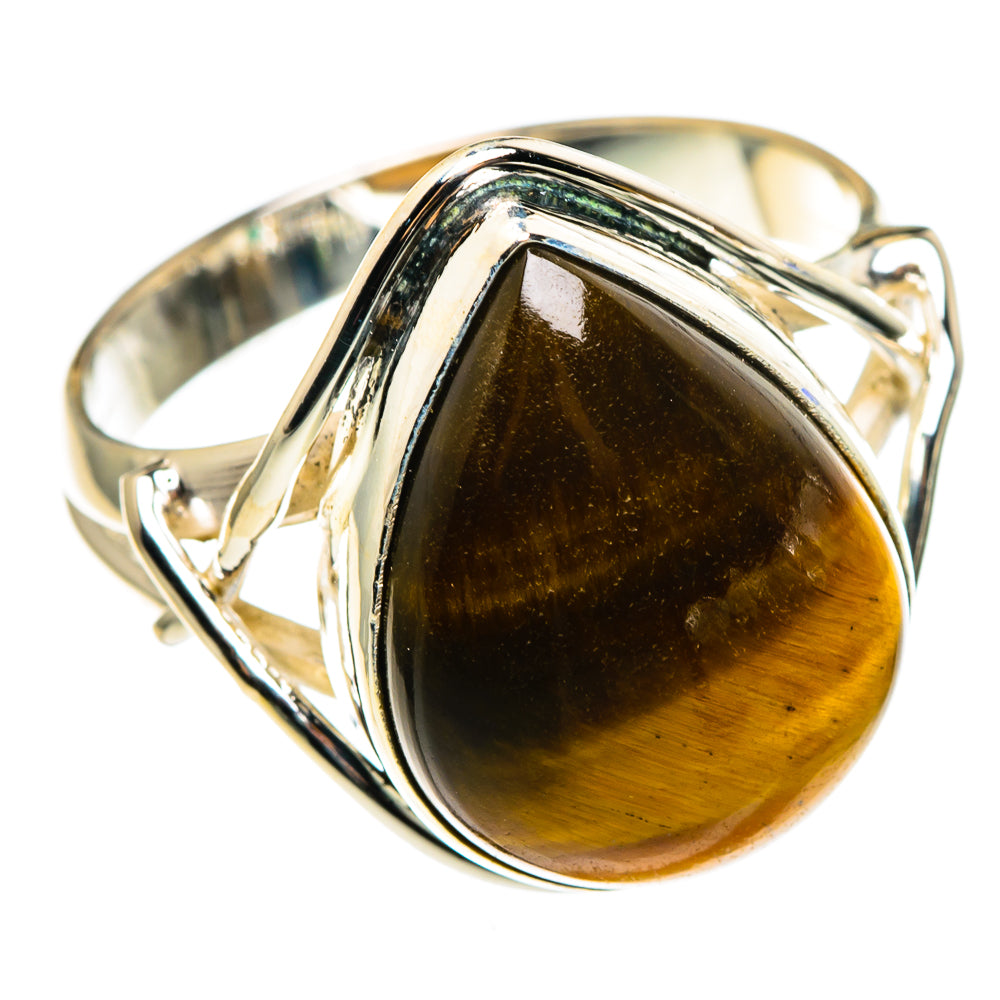 Tiger Eye Rings handcrafted by Ana Silver Co - RING85197