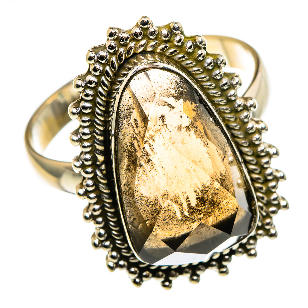 Smoky Quartz Rings handcrafted by Ana Silver Co - RING85198