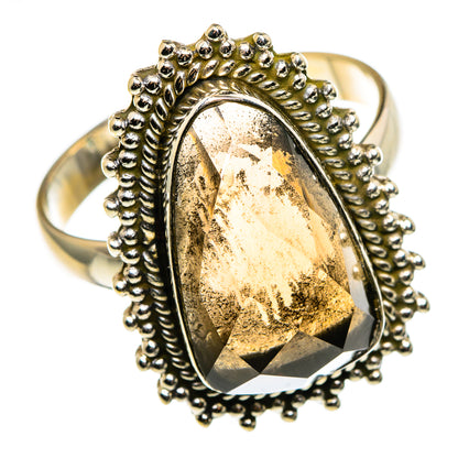 Smoky Quartz Rings handcrafted by Ana Silver Co - RING85198