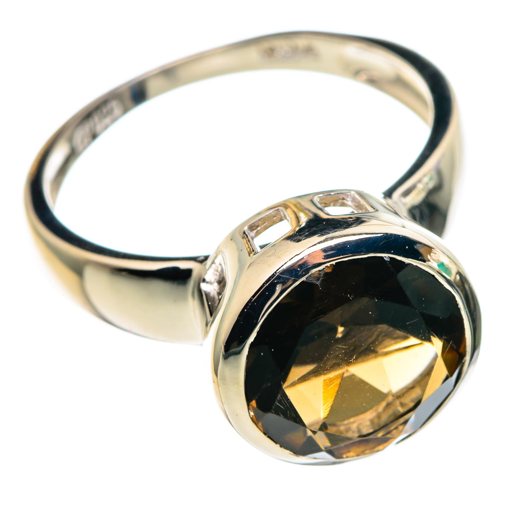 Smoky Quartz Rings handcrafted by Ana Silver Co - RING85201