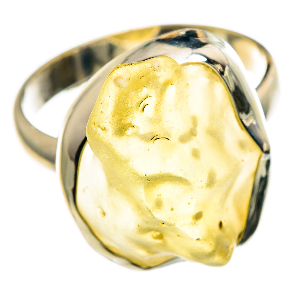 Libyan Glass Rings handcrafted by Ana Silver Co - RING85203 - Photo 2