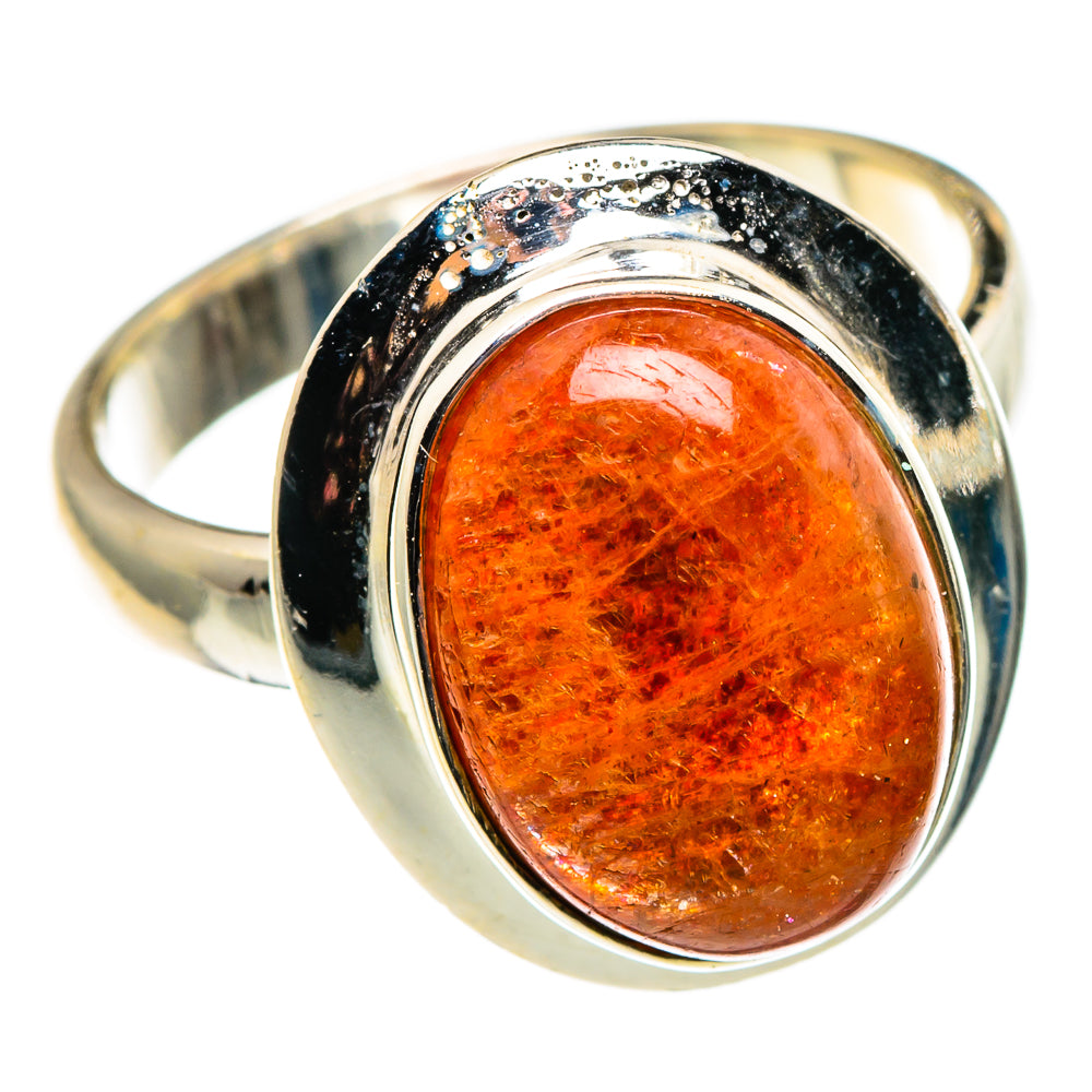 Sunstone Rings handcrafted by Ana Silver Co - RING85204