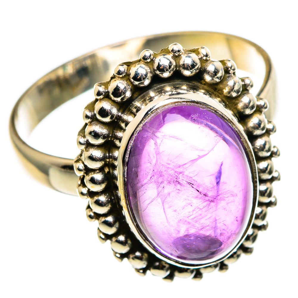 Amethyst Rings handcrafted by Ana Silver Co - RING85210 - Photo 2