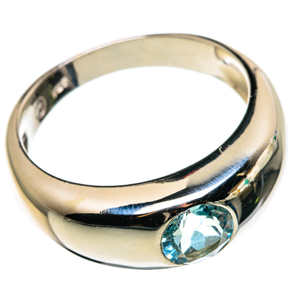 Blue Topaz Rings handcrafted by Ana Silver Co - RING85233 - Photo 2