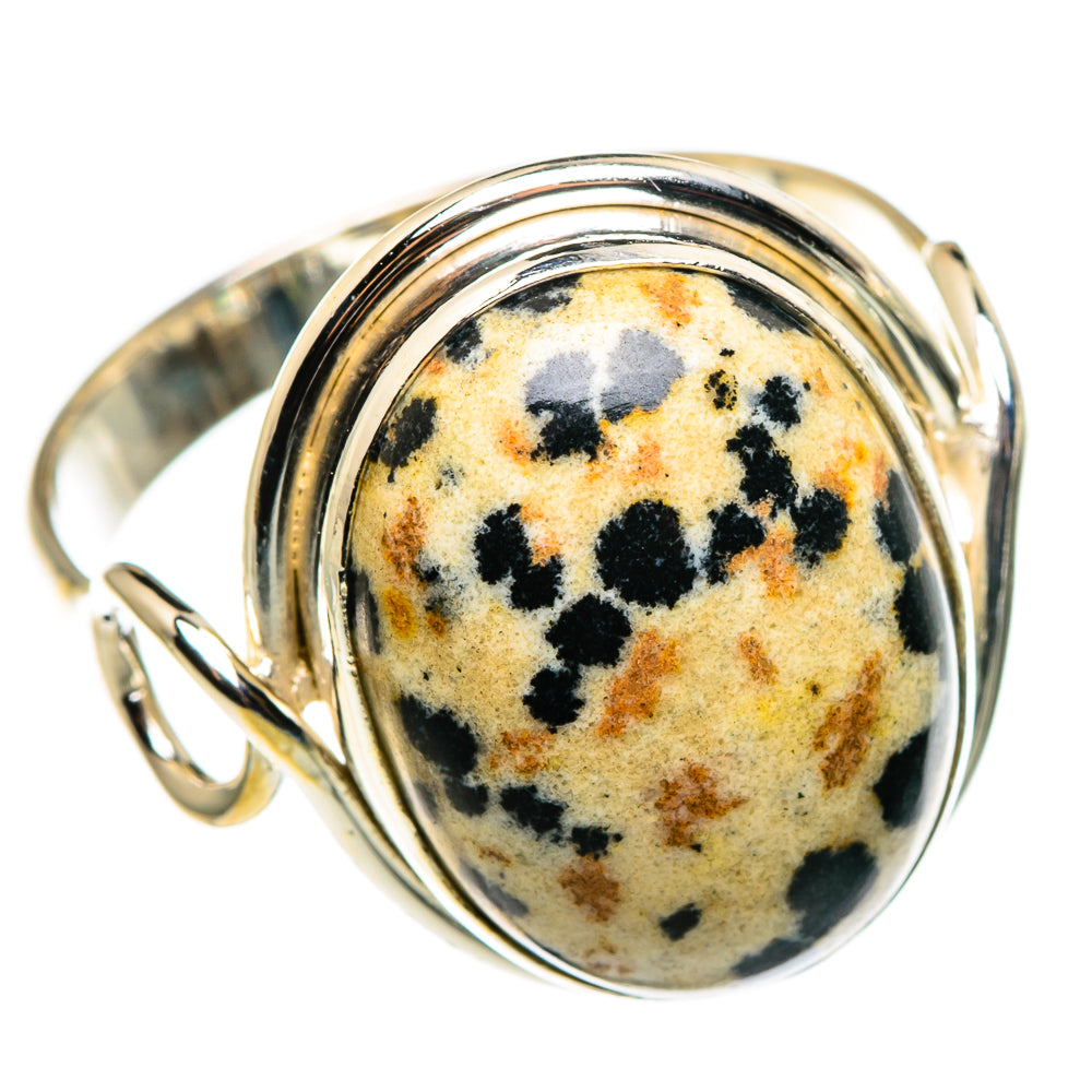 Dalmatian Jasper Rings handcrafted by Ana Silver Co - RING85243
