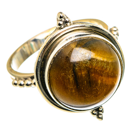 Tiger Eye Rings handcrafted by Ana Silver Co - RING85247