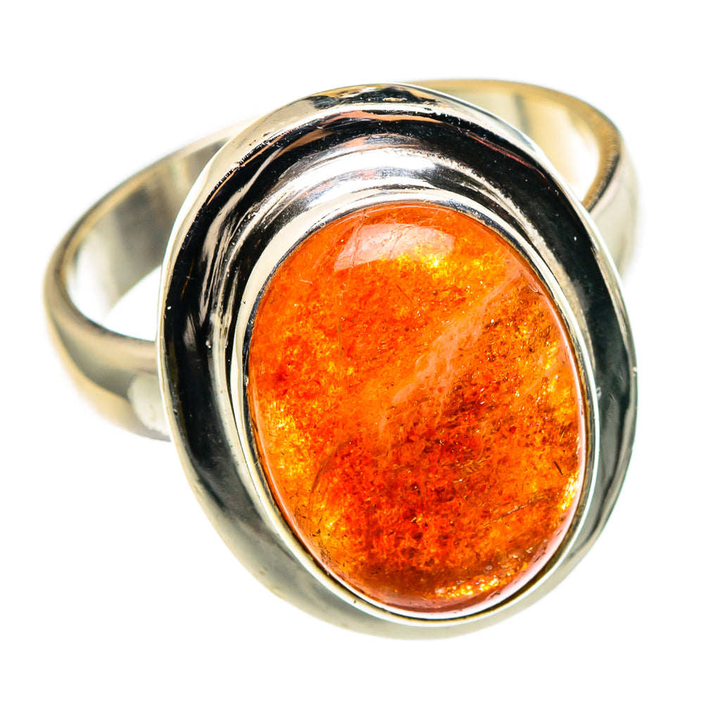 Sunstone Rings handcrafted by Ana Silver Co - RING85249