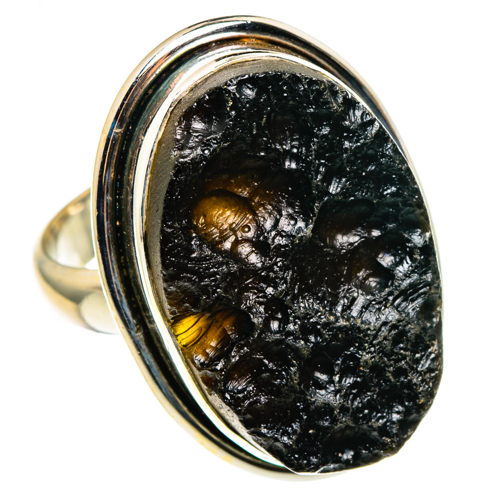Tektite Rings handcrafted by Ana Silver Co - RING85262