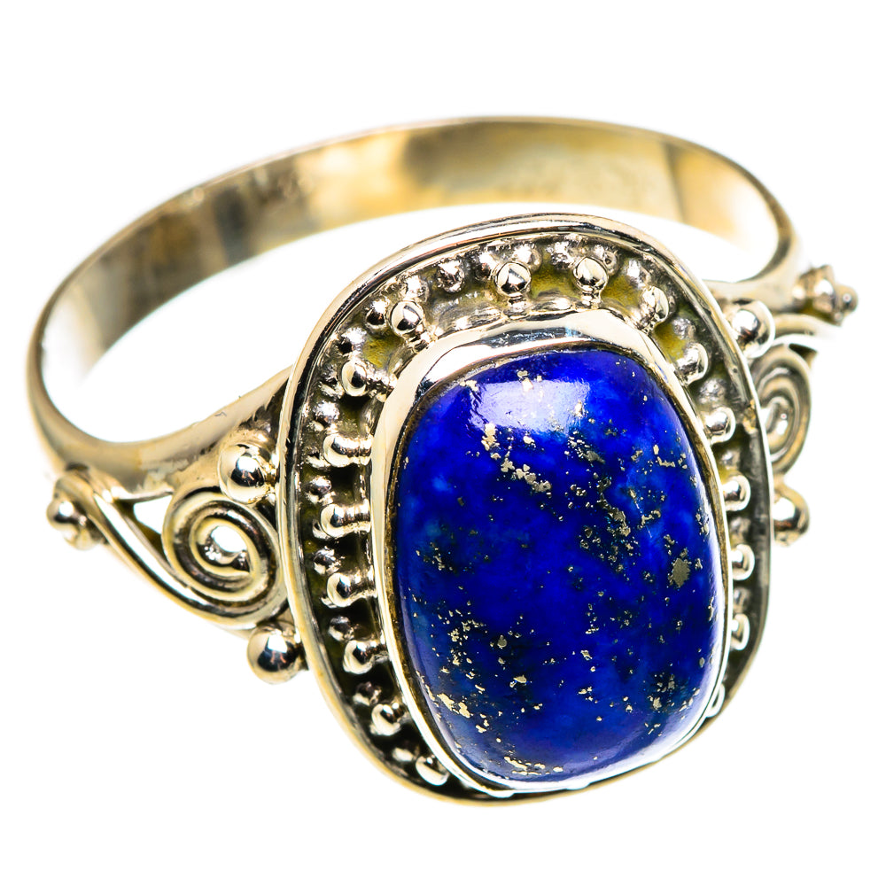 Lapis Lazuli Rings handcrafted by Ana Silver Co - RING85275