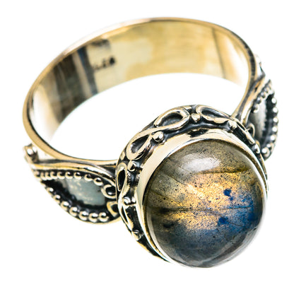 Labradorite Rings handcrafted by Ana Silver Co - RING85277