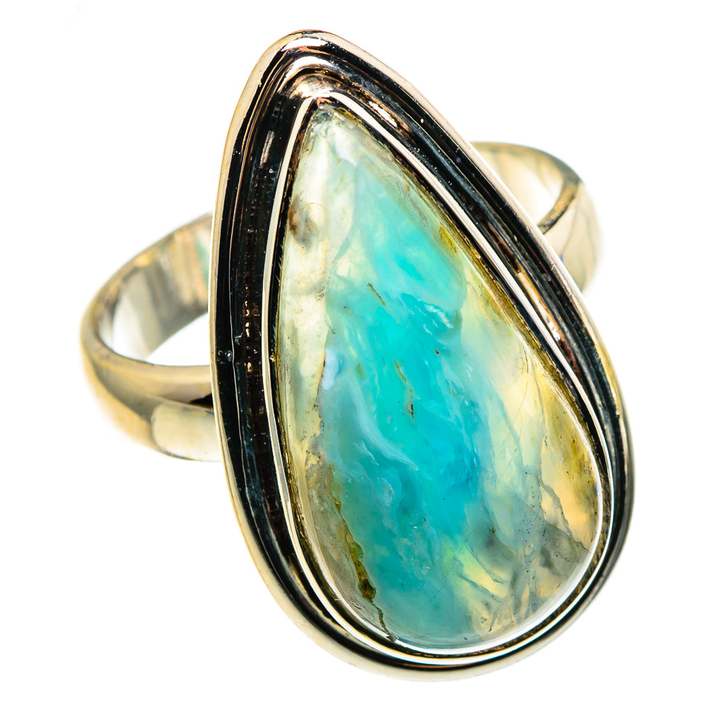 Peruvian Opal Rings handcrafted by Ana Silver Co - RING85278