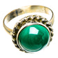 Malachite Rings handcrafted by Ana Silver Co - RING85282