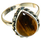 Tiger Eye Rings handcrafted by Ana Silver Co - RING85290 - Photo 2