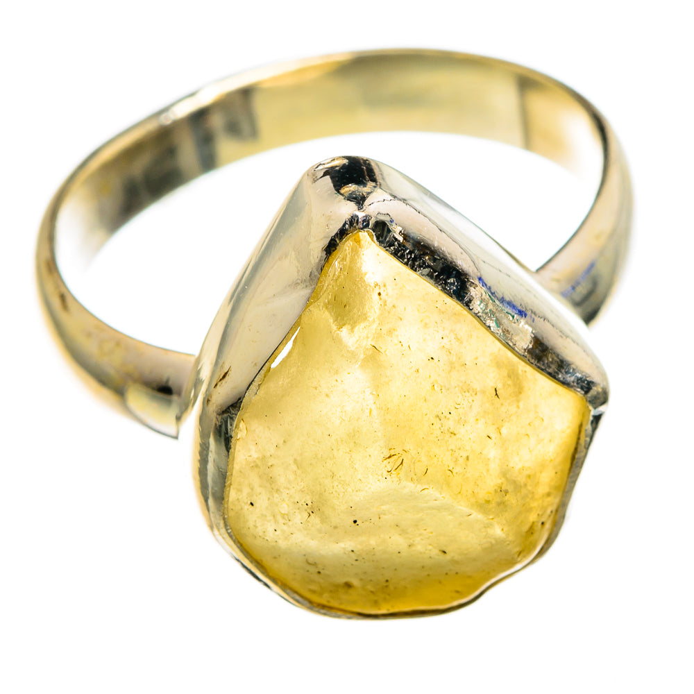 Libyan Glass Rings handcrafted by Ana Silver Co - RING85291