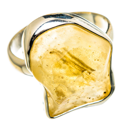 Libyan Glass Rings handcrafted by Ana Silver Co - RING85293