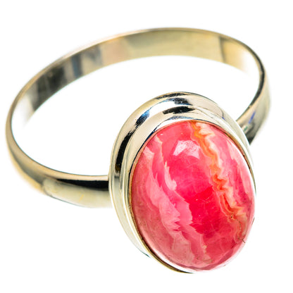 Rhodochrosite Rings handcrafted by Ana Silver Co - RING85297