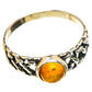 Baltic Amber Rings handcrafted by Ana Silver Co - RING85301