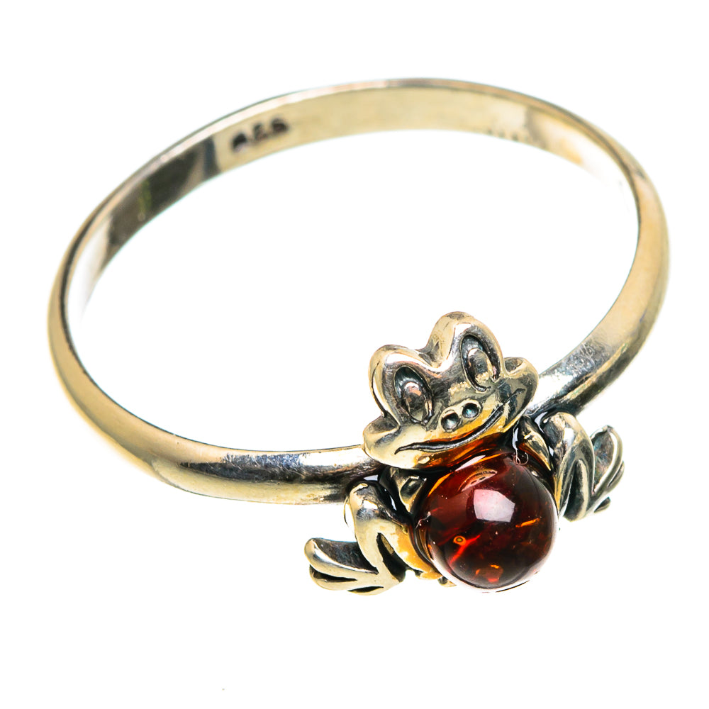 Baltic Amber Rings handcrafted by Ana Silver Co - RING85302