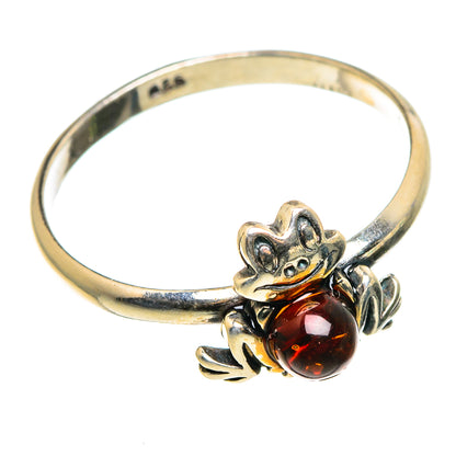 Baltic Amber Rings handcrafted by Ana Silver Co - RING85302