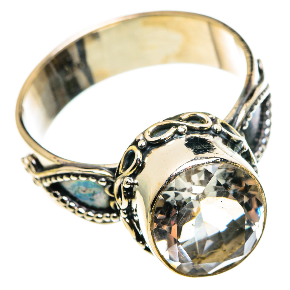 White Quartz Rings handcrafted by Ana Silver Co - RING85313