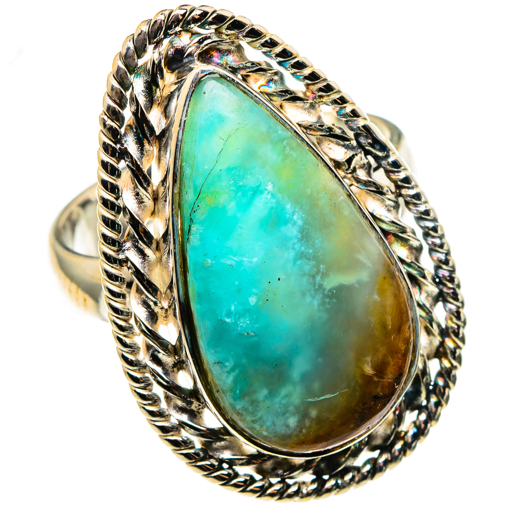 Peruvian Opal Rings handcrafted by Ana Silver Co - RING85320