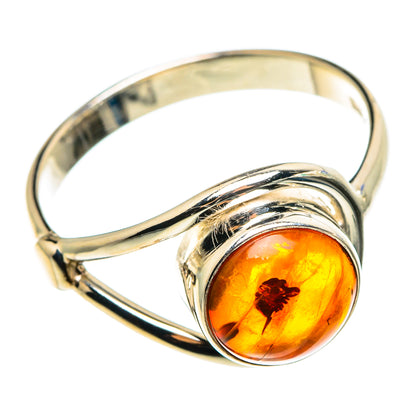 Baltic Amber Rings handcrafted by Ana Silver Co - RING85339