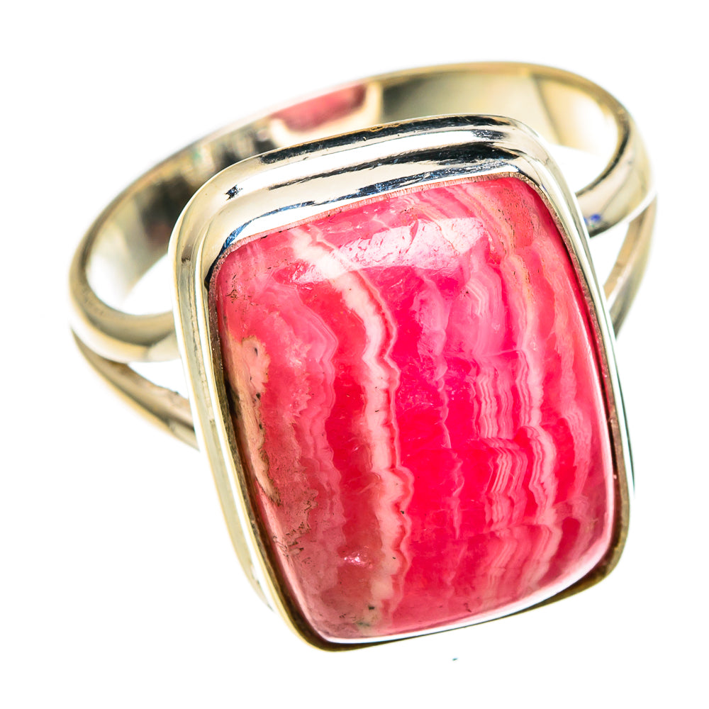 Rhodochrosite Rings handcrafted by Ana Silver Co - RING85342
